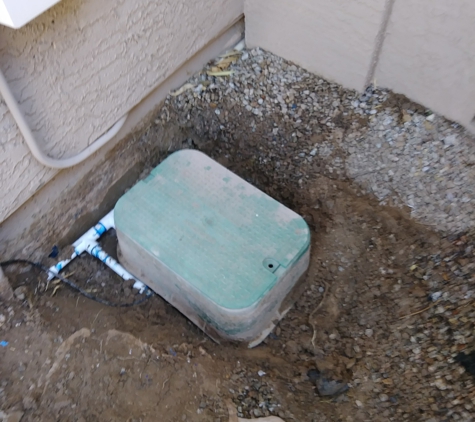 Affordable Green Sprinklers LLC - Scottsdale, AZ. Covering the valves in a existing valve box