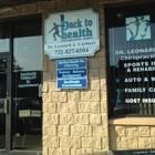 back to health chiropractic center