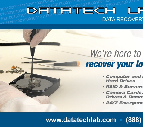 DataTech Labs Data Recovery - Cambridge, MA