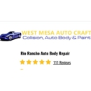 West Mesa Auto Craft Inc - Dent Removal