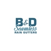 B  &  D Seamless Aluminum Rain Gutters gallery