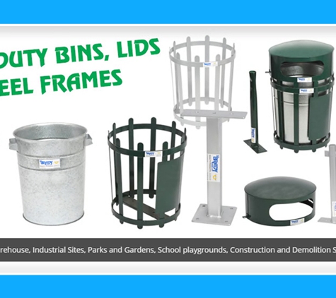 P.F. Brady Pty. Ltd. - Brisbane, QLD. Heavy Duty Bins, Lids And Steel Frames
