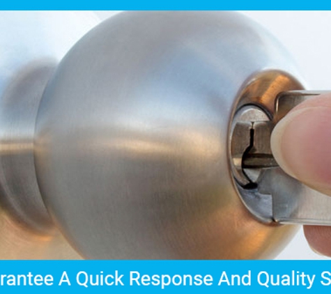 Lock & Key Service. We Guarantee A Quick Response And Quality Services