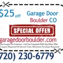 Garage Door Boulder - Garage Doors & Openers