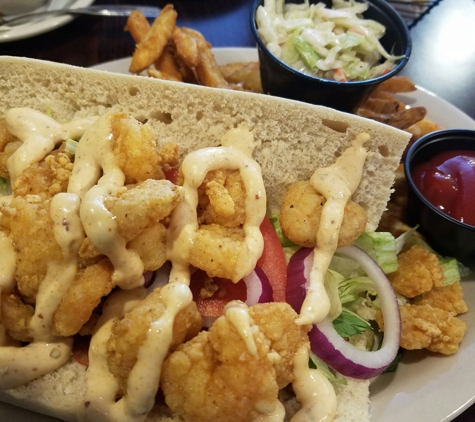 Henry's Louisiana Grill - Acworth, GA. Shrimp Po' Boy