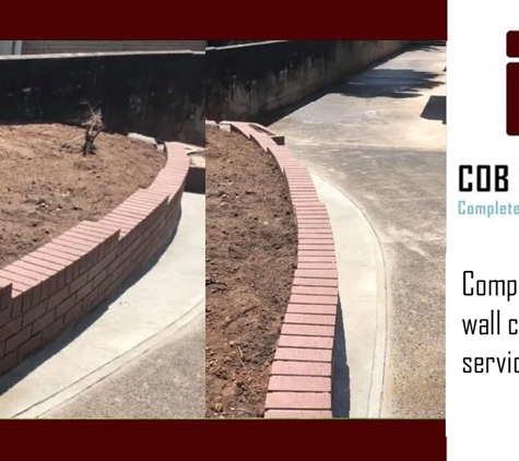 COB Bricklaying - Enfield, NSW. Complete retaining wall construction service.