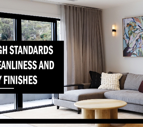 Glasby Painting Services - East Jindabyne, NSW. Our high standards for cleanliness and quality finishes.