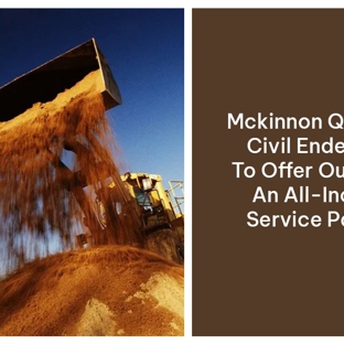 McKinnon Quarries & Civil - Warrnambool, VIC. Mckinnon Quarries & Civil Endeavours To Offer Our Clients An All-Inclusive Service Package