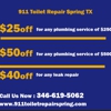 911 Toilet Repair Spring TX gallery