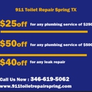 911 Toilet Repair Spring TX