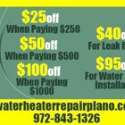 Water Heater Repair Plano TX