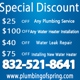 Plumbing of spring TX