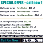 Garage Doors Schaumburg IL Repair