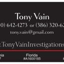 Tony Vain Investigations - Private Investigators & Detectives