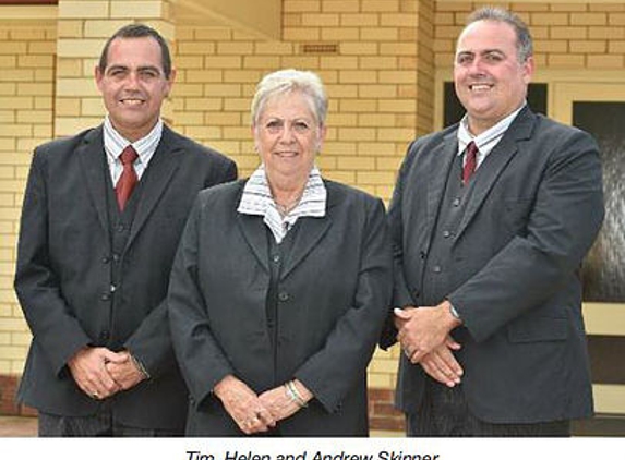Seeley Funerals - Kadina, SA. Tim, Helen & Andrew Skinner
