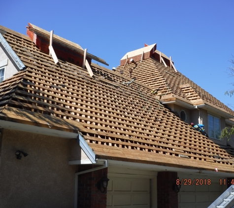 Sierra Roofing and Solar - Dublin, CA. Exposed roof