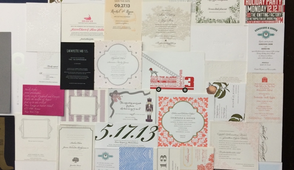 Stylish Print & Design Gallery Letterpress Foil Stamping - Long Island City, NY