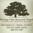 Heritage Oaks Memorial Chapel