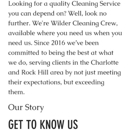 Wilder Cleaning Crew - Deck Cleaning-Commercial & Industrial