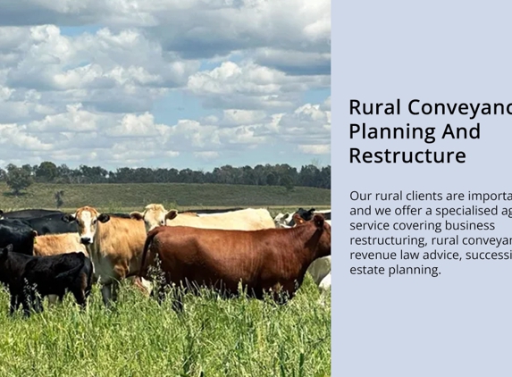 Jennings and Kneipp - Tenterfield, NSW. Rural Conveyancing, Planning and Restructure
