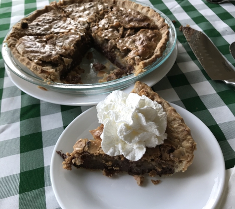 The Red Shed - Bloomfield, IA. Chocolate Chip Pecan Pie -oh my!!