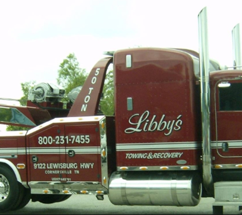 Libby's Auto & Diesel Towing - Cornersville, TN