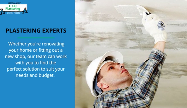 Central West C & C Plastering - West Bathurst, NSW. Plastering Experts