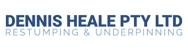 Dennis Heale Restumping Logo