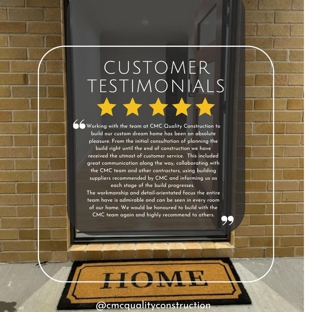 CMC Quality Construction - Killawarra, NSW. "Working with CMC Quailty Construction to build our custom dream home was an absolute pleasure"
