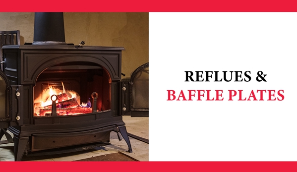 Five Star Wood Heating - Lindisfarne, TAS. Reflues & Baffle Plates