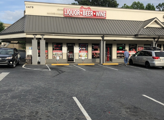 Oscar's Package Store - Marietta, GA. With drive thru facility to purchase the achohol