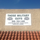 THOSE MILITARY GUYS