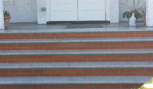 JS Concrete & Masonry LLC - Bronx, NY. Grey granite steps