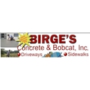 Birge's Concrete & Bobcat INC - Concrete Contractors