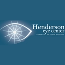 Henderson Eye Ctr - Contact Lenses