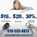 Car Locksmith Santee - Locks & Locksmiths