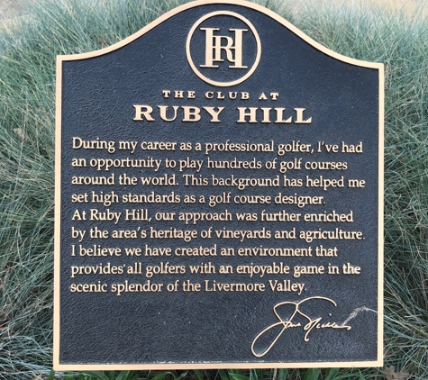 The Club at Ruby Hill - Pleasanton, CA