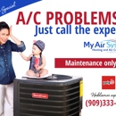 My Air System Heating & Air Conditioning - Heating Equipment & Systems-Repairing