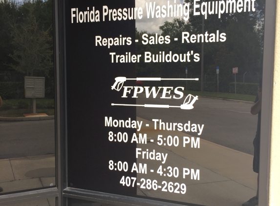 Florida Pressure Washing Equipment & Supplies - Orlando, FL