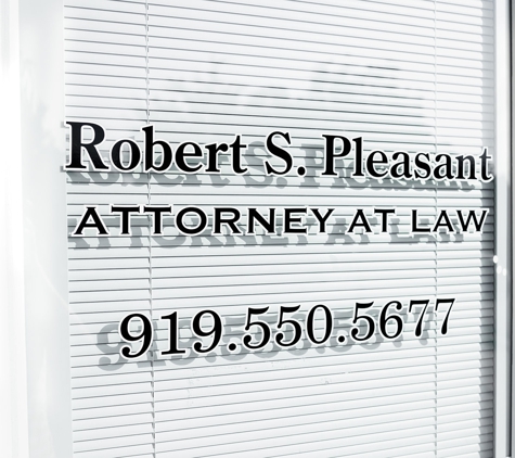 Robert S. Pleasant, Attorney at Law - Clayton, NC. Robert S. Pleasant Attorney at Law Clayton NC