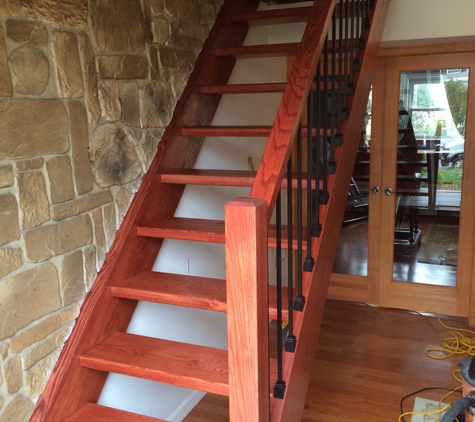 NYNJ Contracting LLC - Staten Island, NY. Open stair