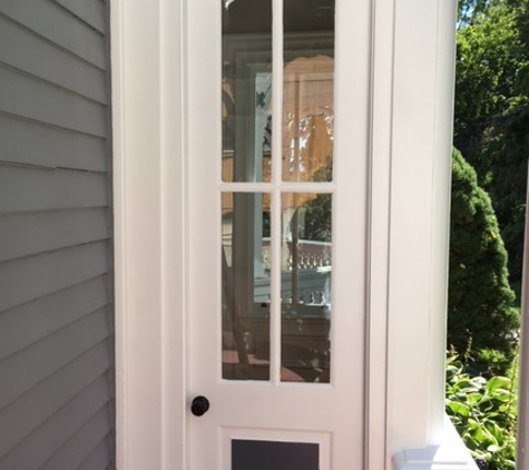 Ruppert Painting, LLC - Middle River, MD. new custom door and trim - finished product