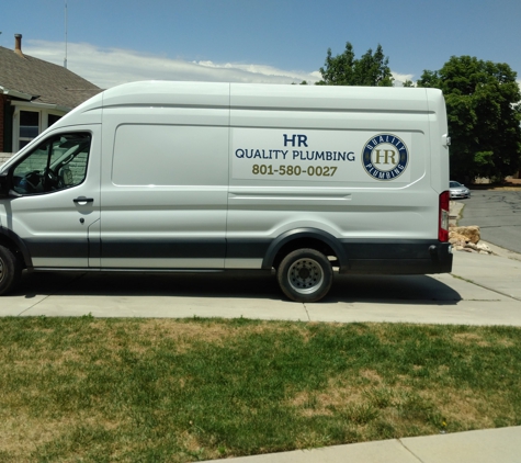 HR Quality Plumbing - Salt Lake City, UT. One of the HR Quality Plumbing work vans.