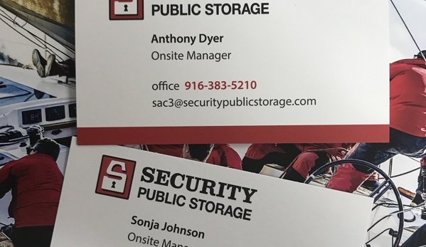 Security Public Storage- Sacramento 3 - Power Inn - Sacramento, CA. Contact info