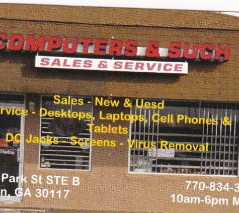 Computers  & Such, LLC - Carrollton, GA