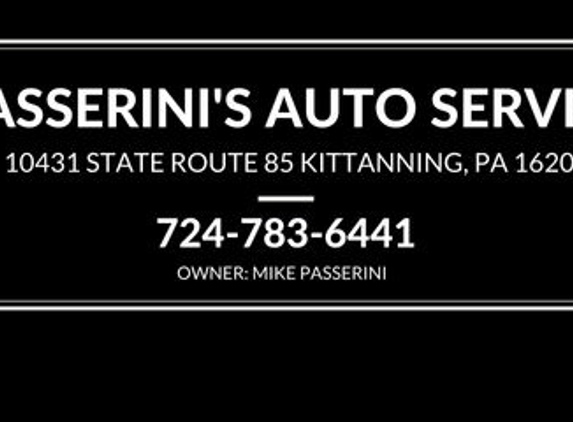 Passerini's Auto Service - Kittanning, PA