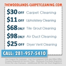 The Woodlands Carpet Cleaning - Air Duct Cleaning