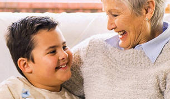 Amana Living - Spencer Park, WA. A resident and her visiting grandson