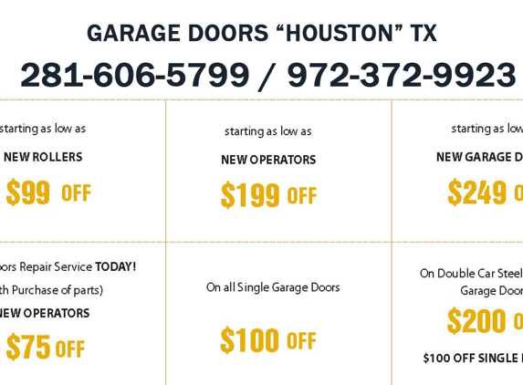 Garage Doors Houston TX - Houston, TX