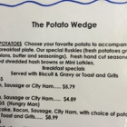 Potatoe Wedge